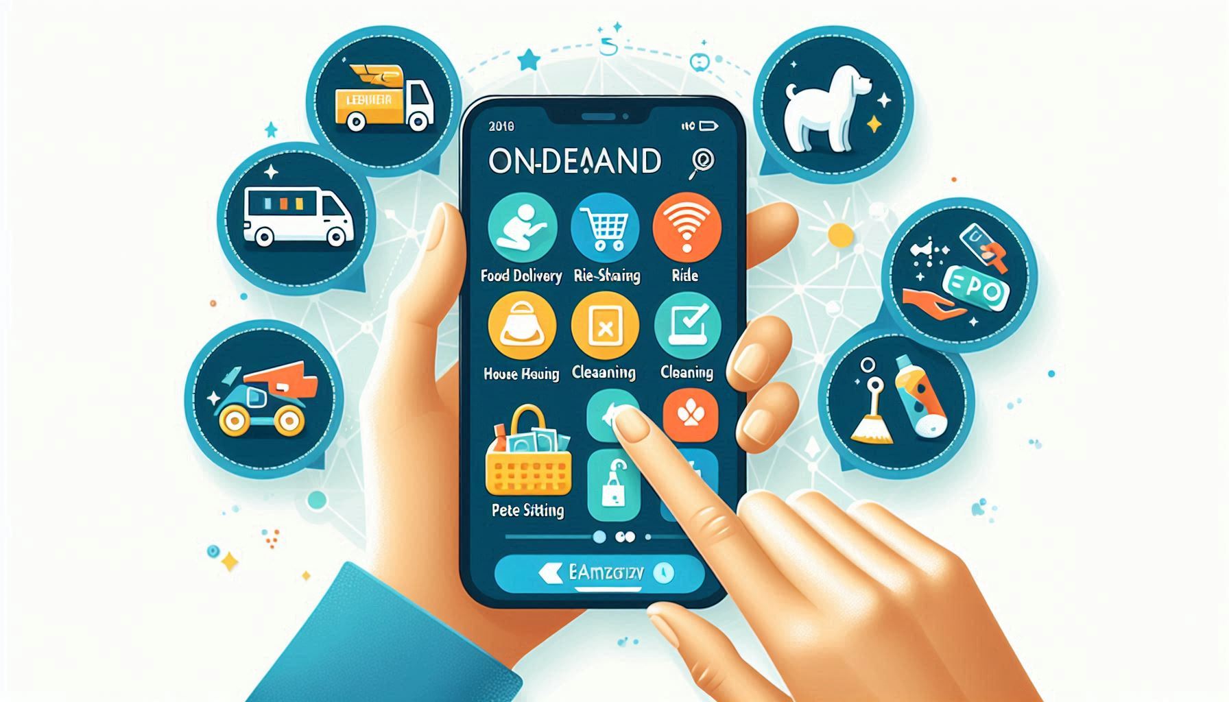 Front of men's Basic Tee in black.